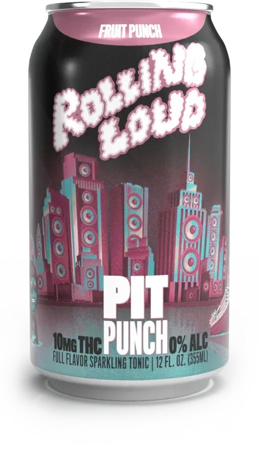 Cheech and Chong Rolling Loud Pit Punch 10mg - Fruit Punch