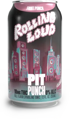 Cheech and Chong Rolling Loud Pit Punch 10mg - Fruit Punch