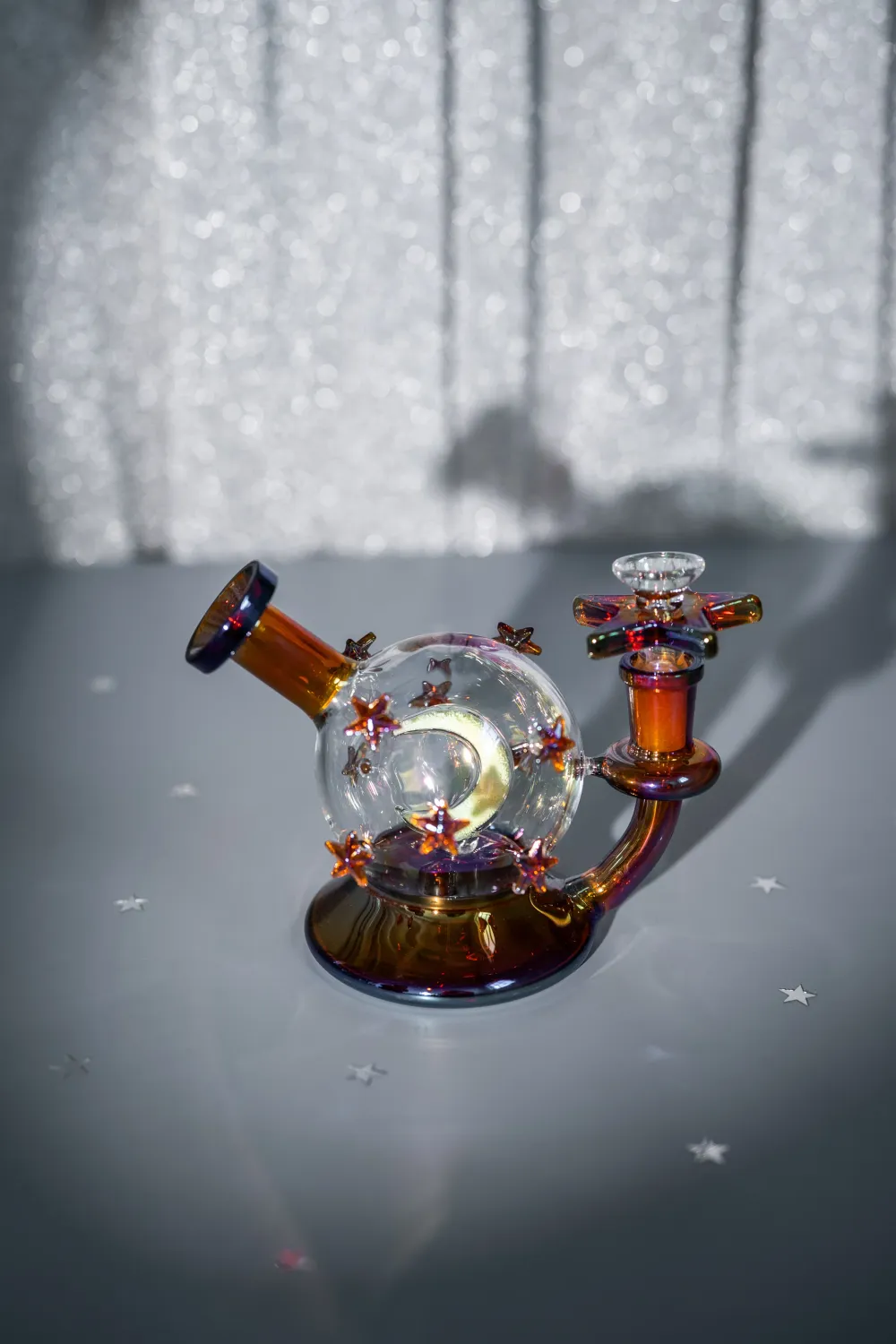 Burning Love Starry Night Orb Bong