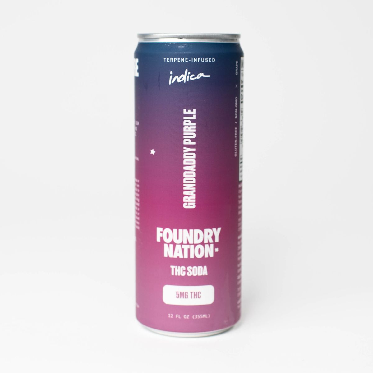 Foundry Soda 12oz 5mg D9 Granddaddy Purple