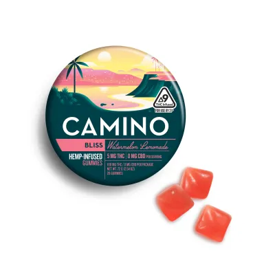 Camino Watermelon Lemonade 'Bliss' 5mg Delta 9 Gummies