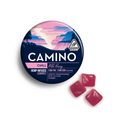 Camino Wild Berry 'Chill' 5mg Delta 9 Gummies