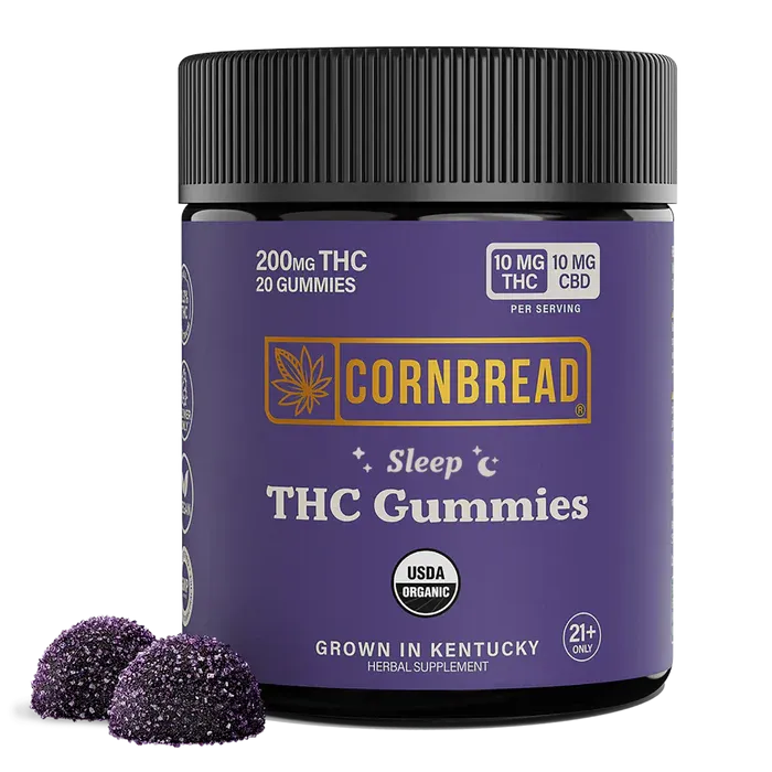 Cornbread Hemp THC Gummies Sleep 20ct 400mg