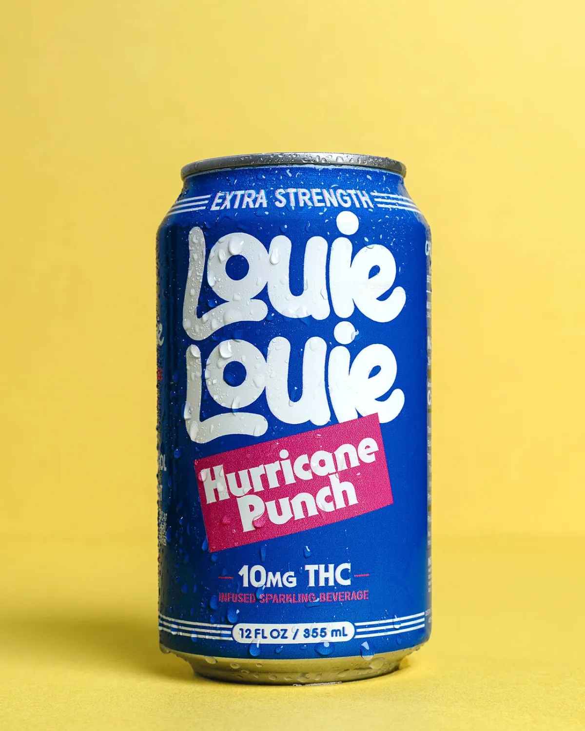 Louie Louie Seltzers 12oz 10mg THC Hurricane Punch
