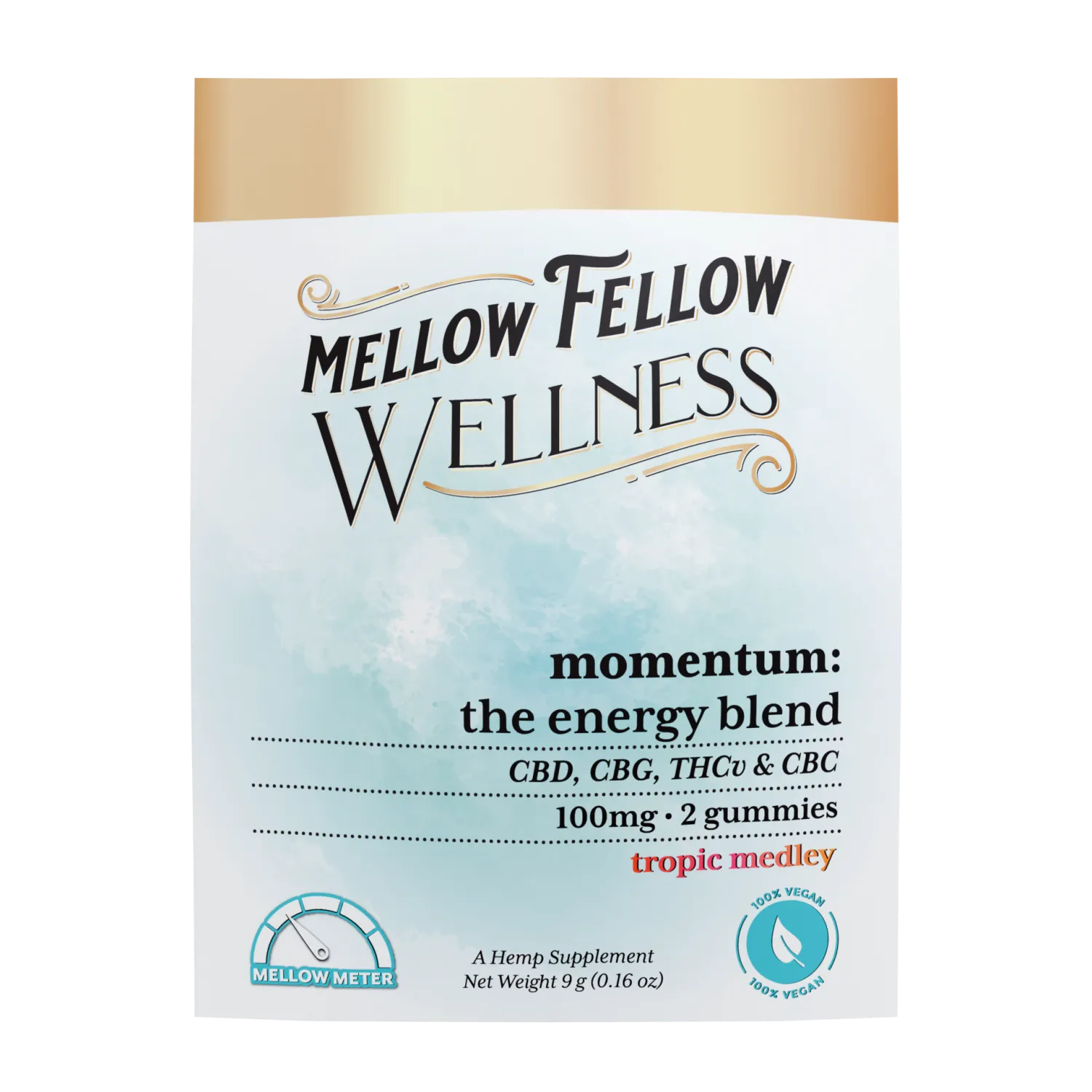 Mellow Fellow Wellness Energy Momentum Blend Gummies, Size: 2ct