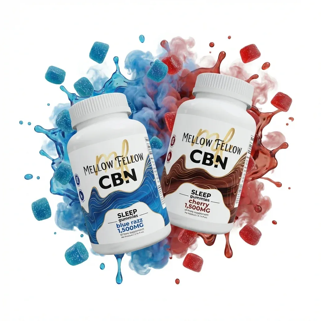 Mellow Fellow Wellness Gummies Sleep 100mg CBN
