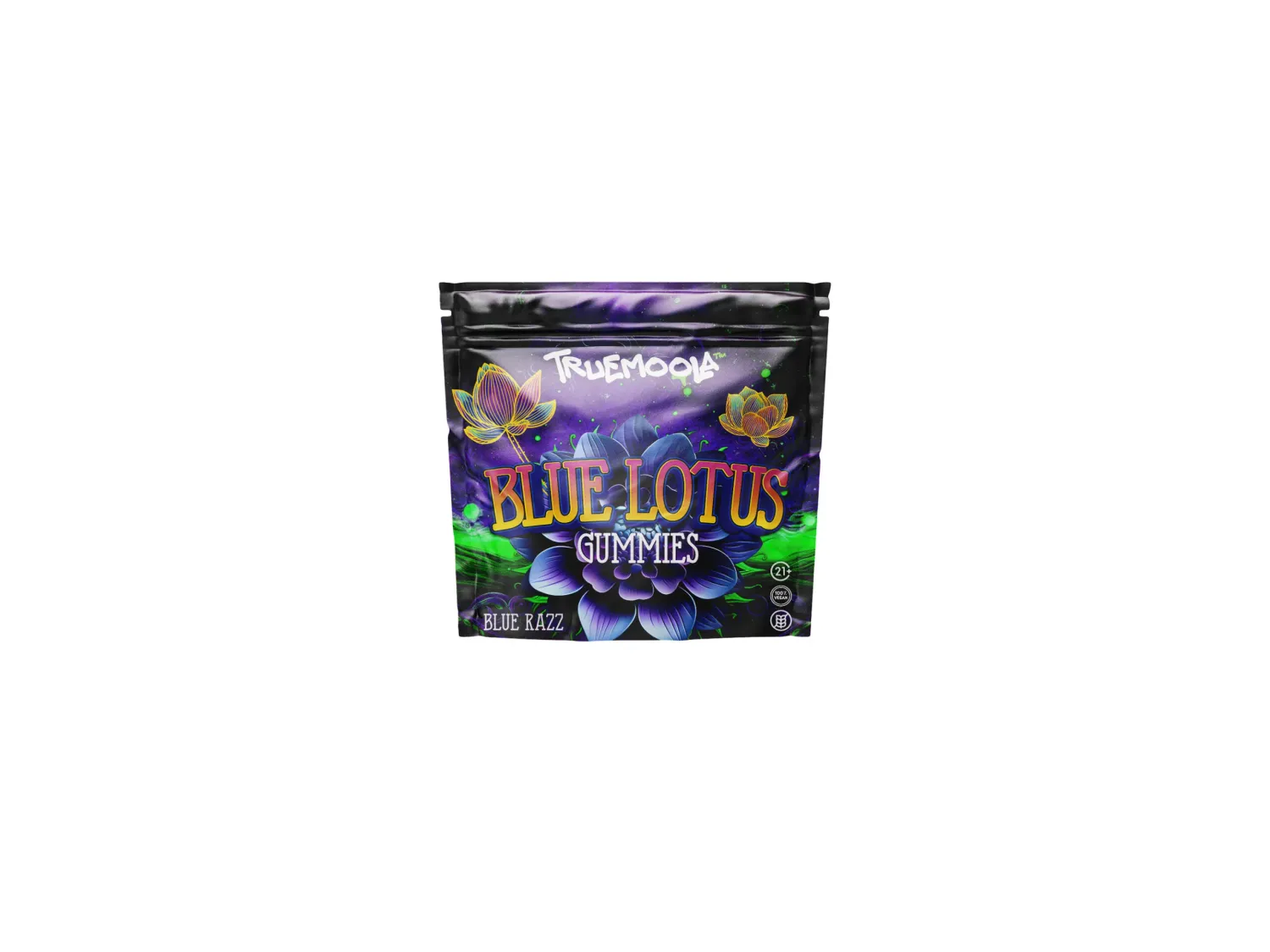 Truemoola Blue Lotus Gummies Blue Razz