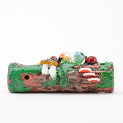 Empire Glassworks Mossy Log Dry Pipe