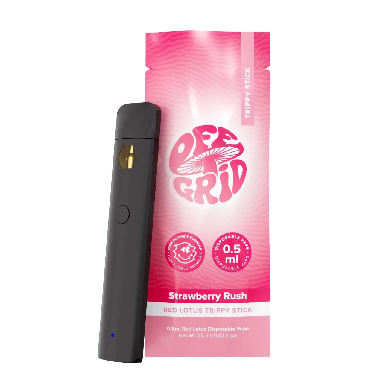 Off Grid Trippy Sticks Disposable Red Lotus 0.5ml