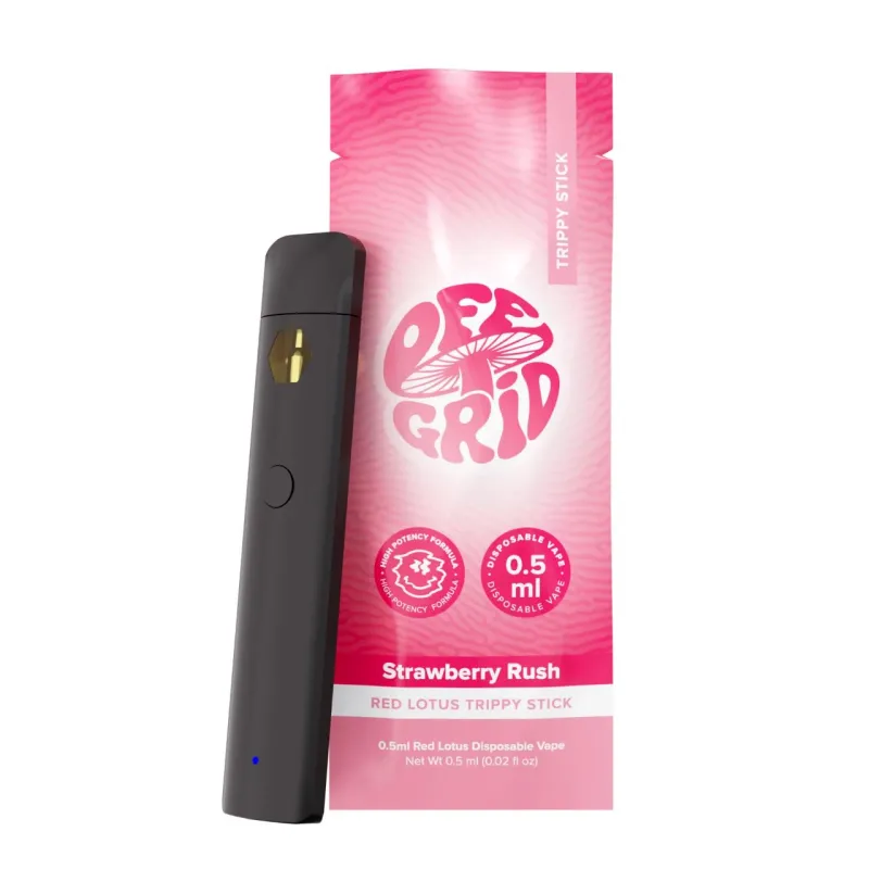 Off Grid Trippy Sticks Disposable Red Lotus 0.5ml