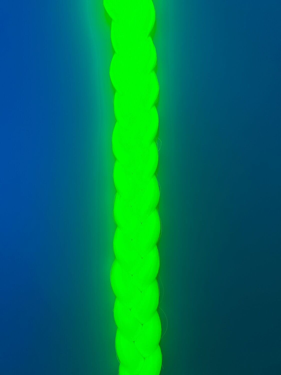 Electric Lettuce - UV Green Braiding Hair