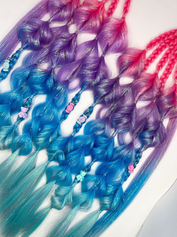 Ombre Tinsel Candy Set