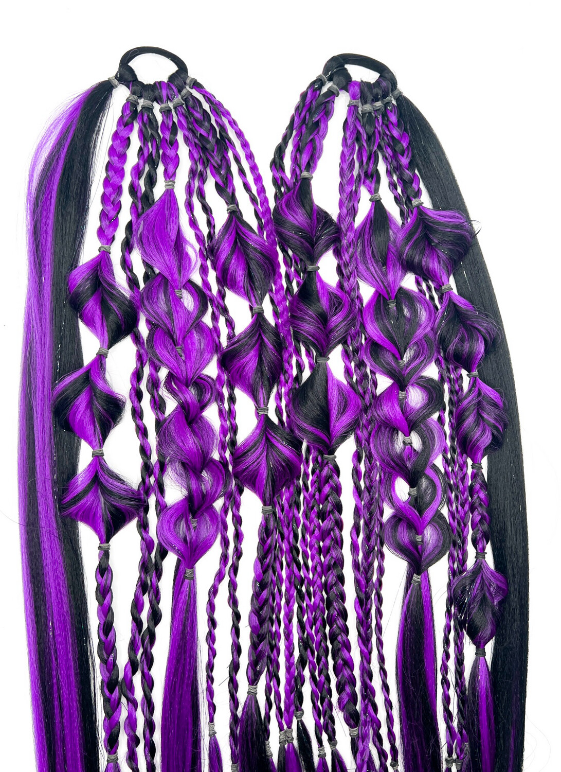 Purple and Black Set