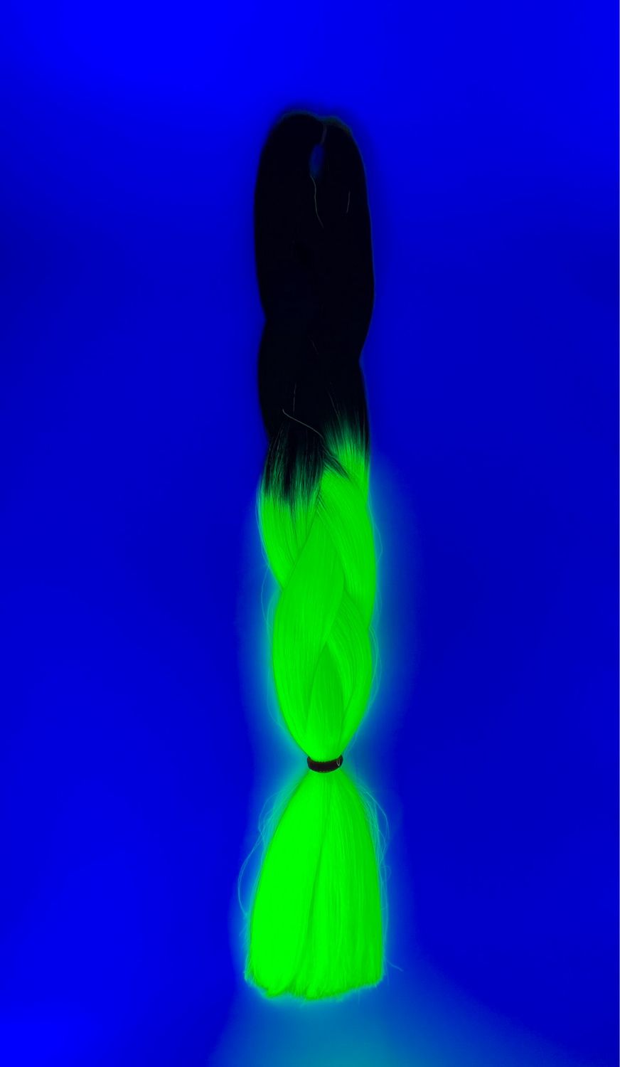 Toxic Green - Ombré UV Green Braiding Hair
