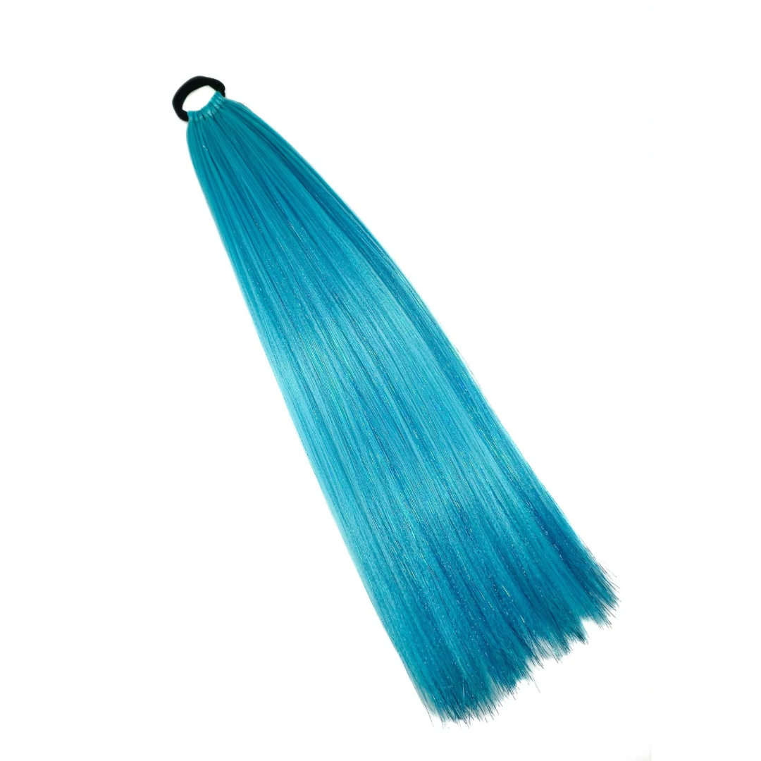 Summer Blues - Blue Instant Pony With Tinsel