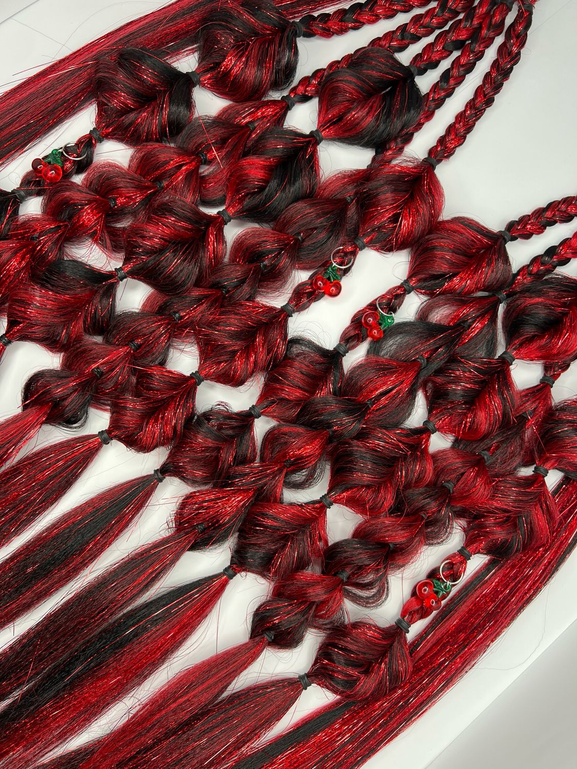 Cherry Tinsel Set