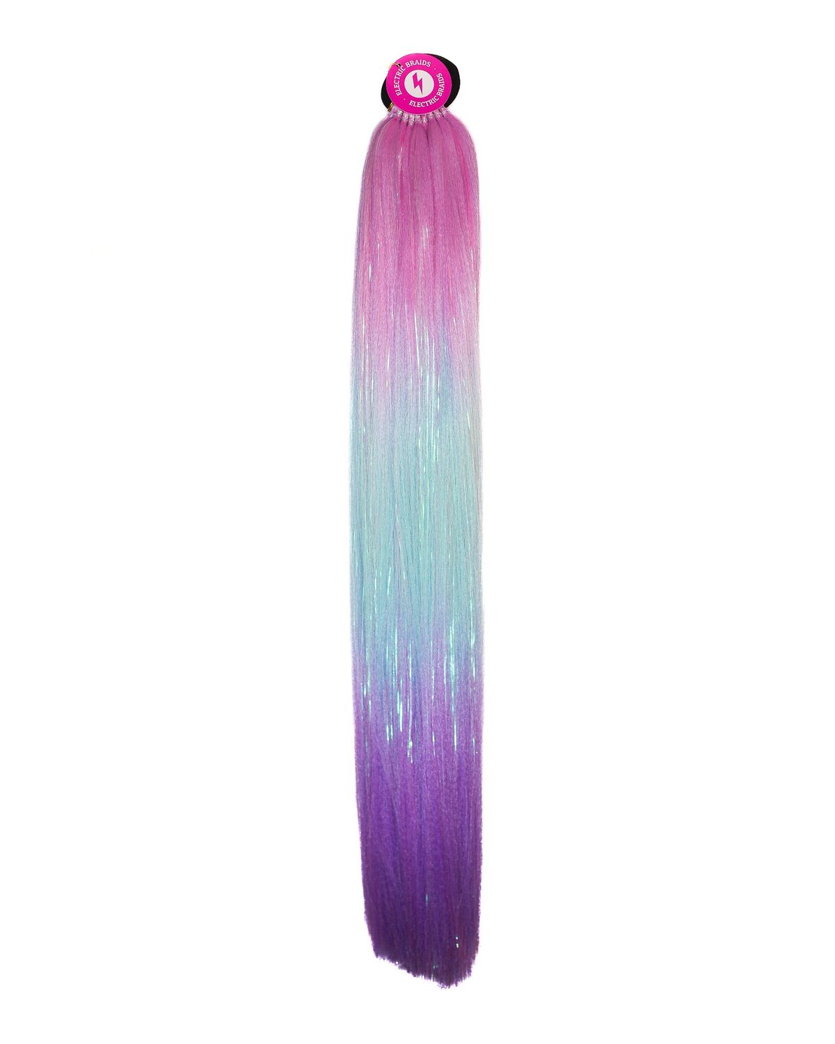 Pony Princess - Ombré Purple Instant Pony With Tinsel