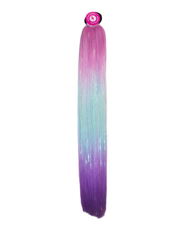 Pony Princess - Ombré Purple Instant Pony With Tinsel