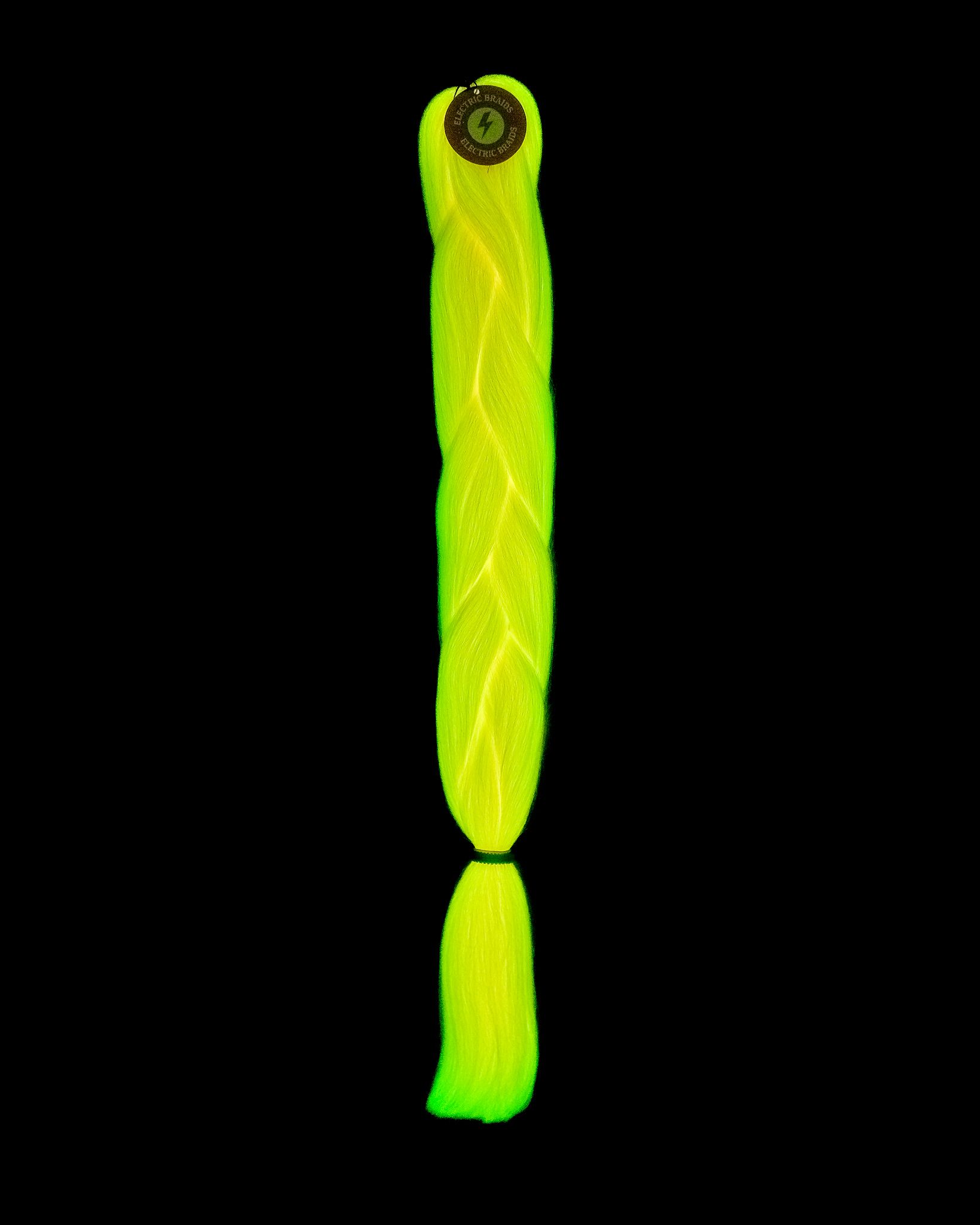 Nova - Pink Glow In The Dark Braiding Hair