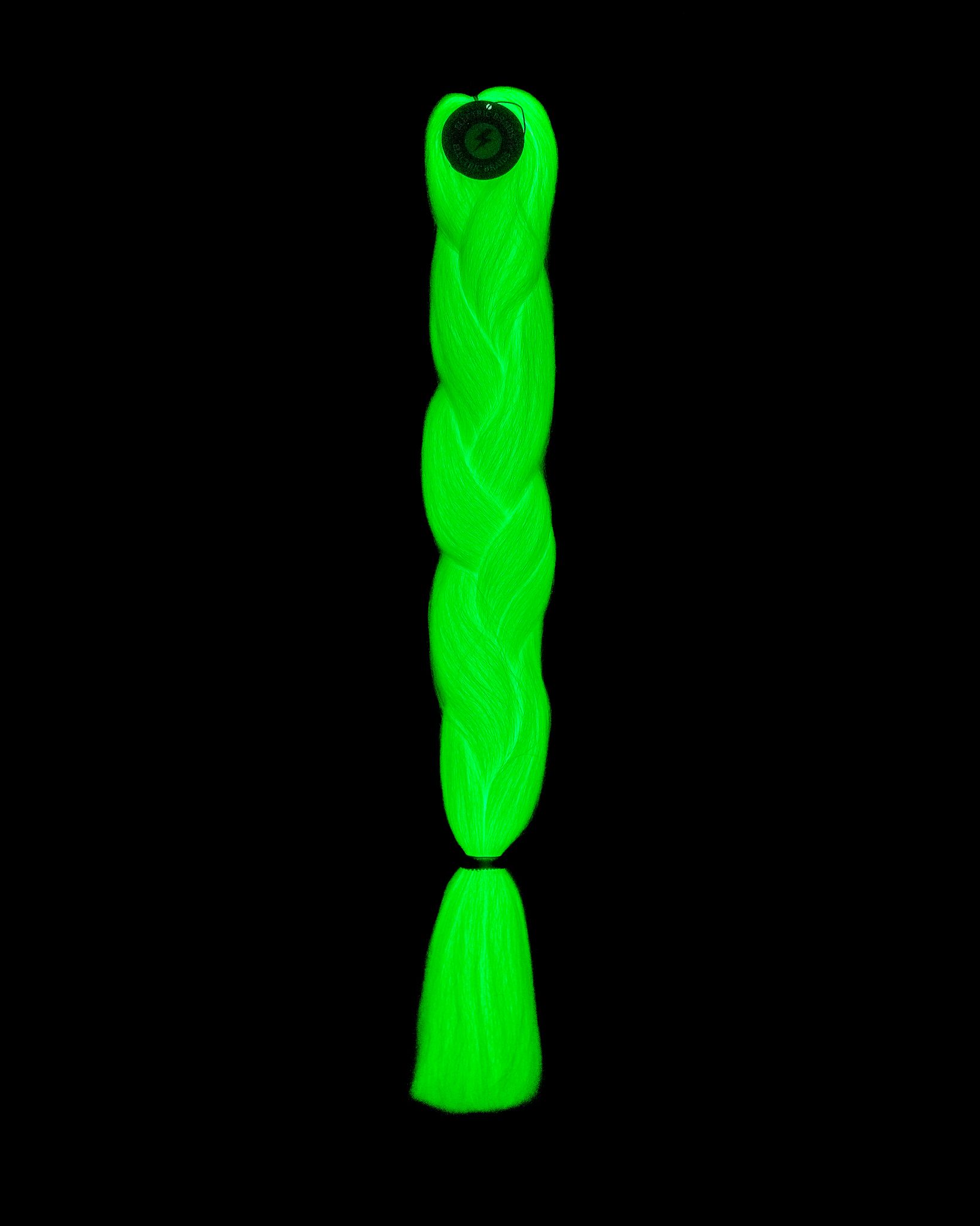 Comet - Blue Glow In The Dark Braiding Hair