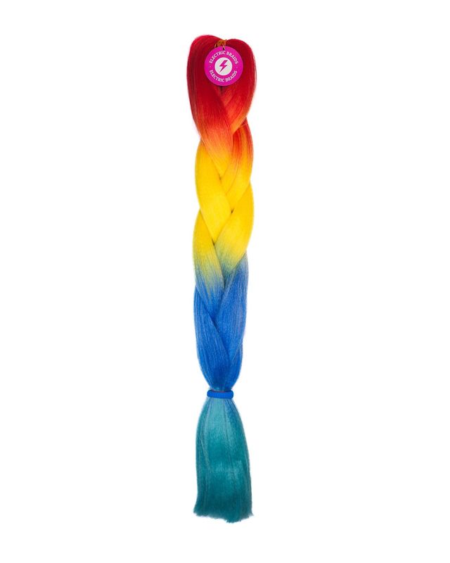 Froot Loops - Rainbow Braiding Hair