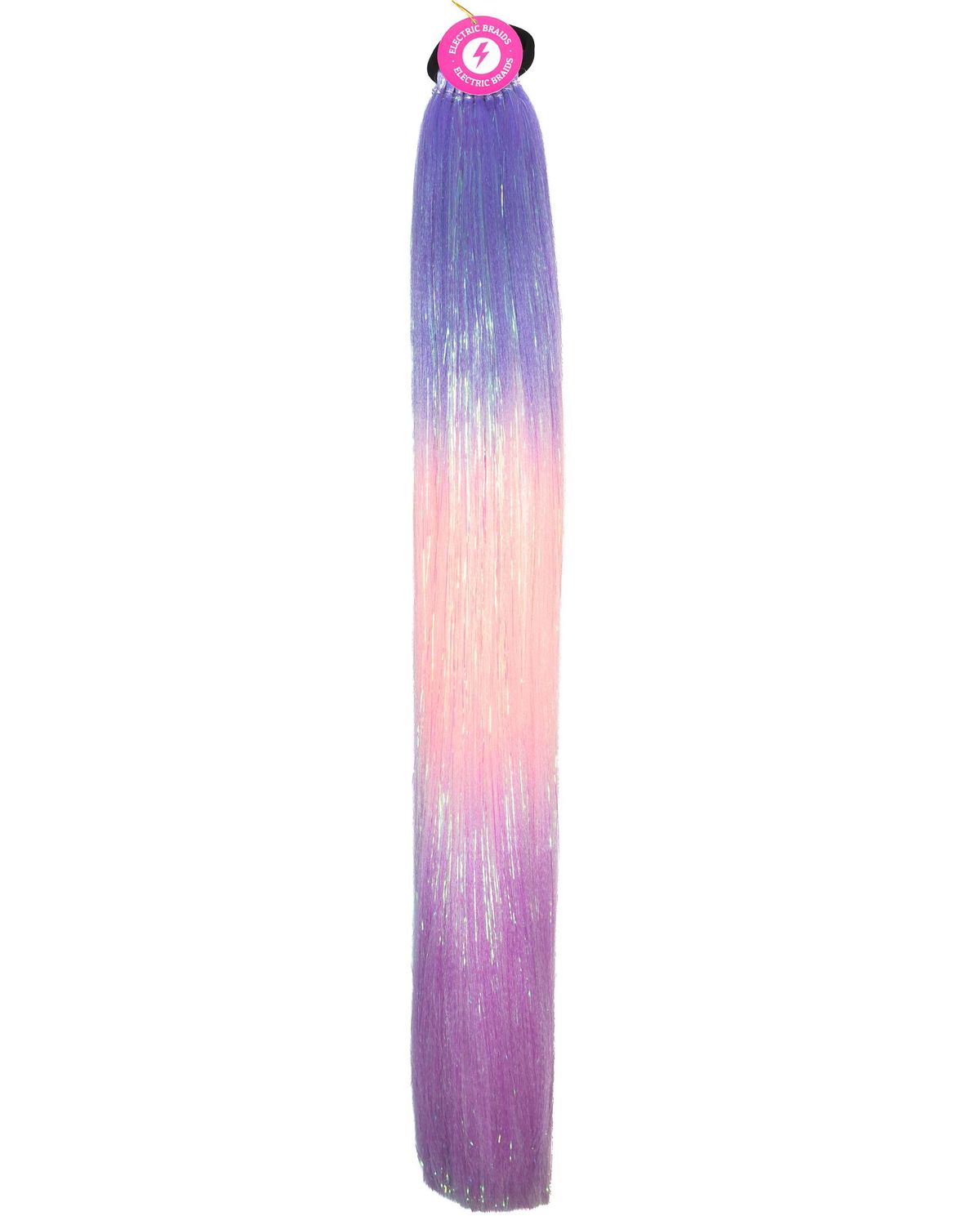 PLURple - Ombré Purple Instant Pony With Tinsel
