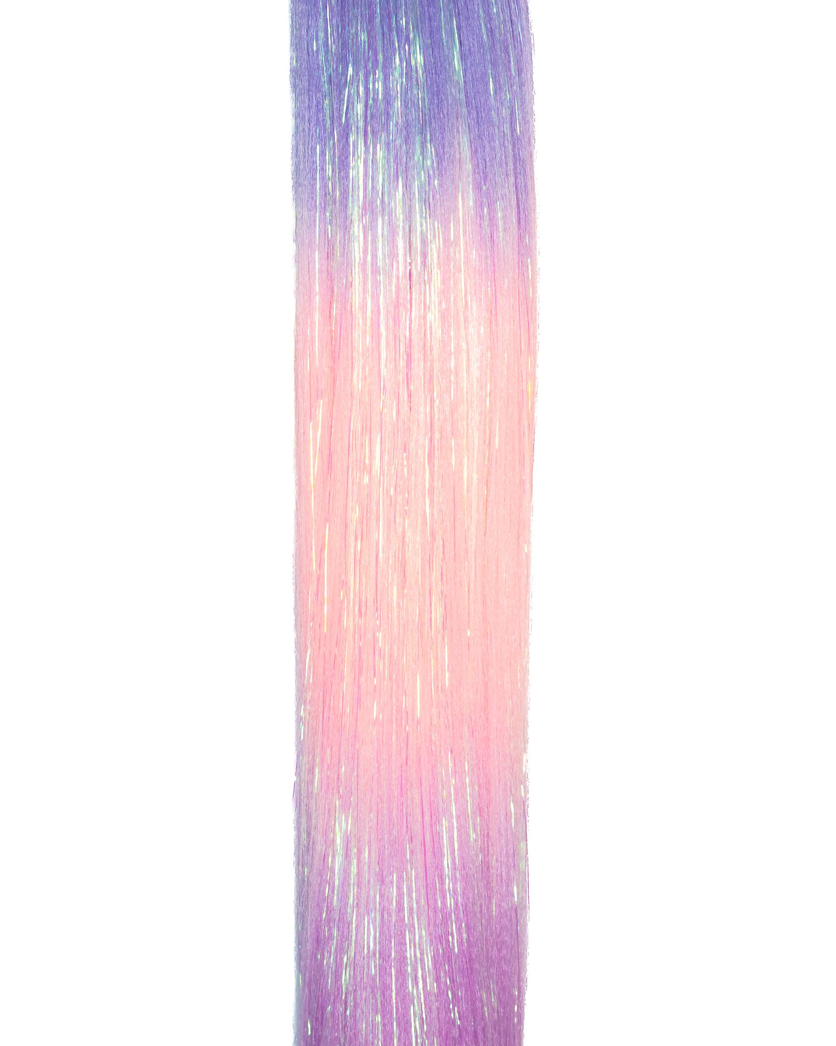 PLURple - Ombré Purple Instant Pony With Tinsel