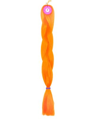 Electric Orange - UV Orange Braiding Hair