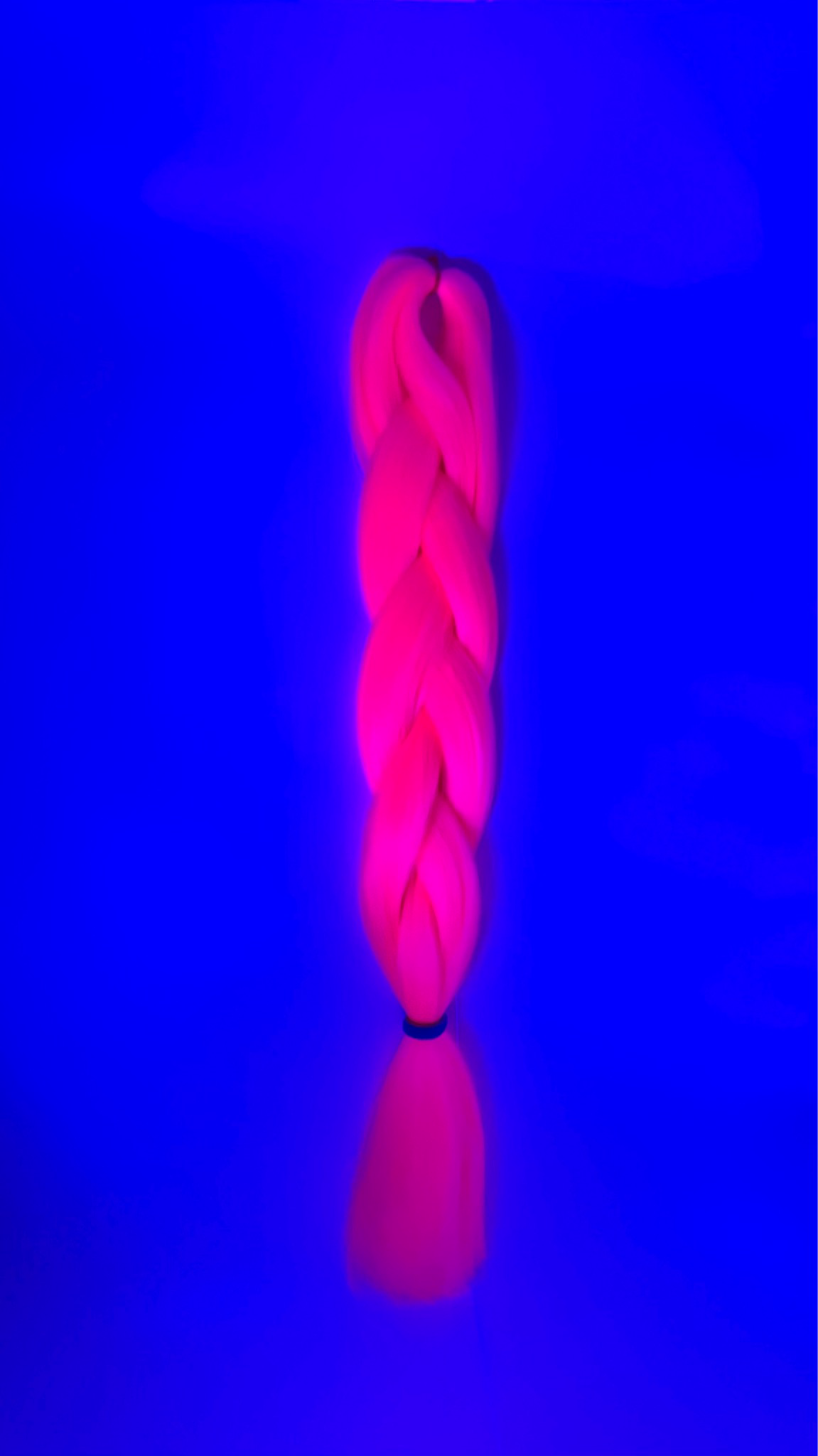 Electric Pink - UV Pink Braiding Hair
