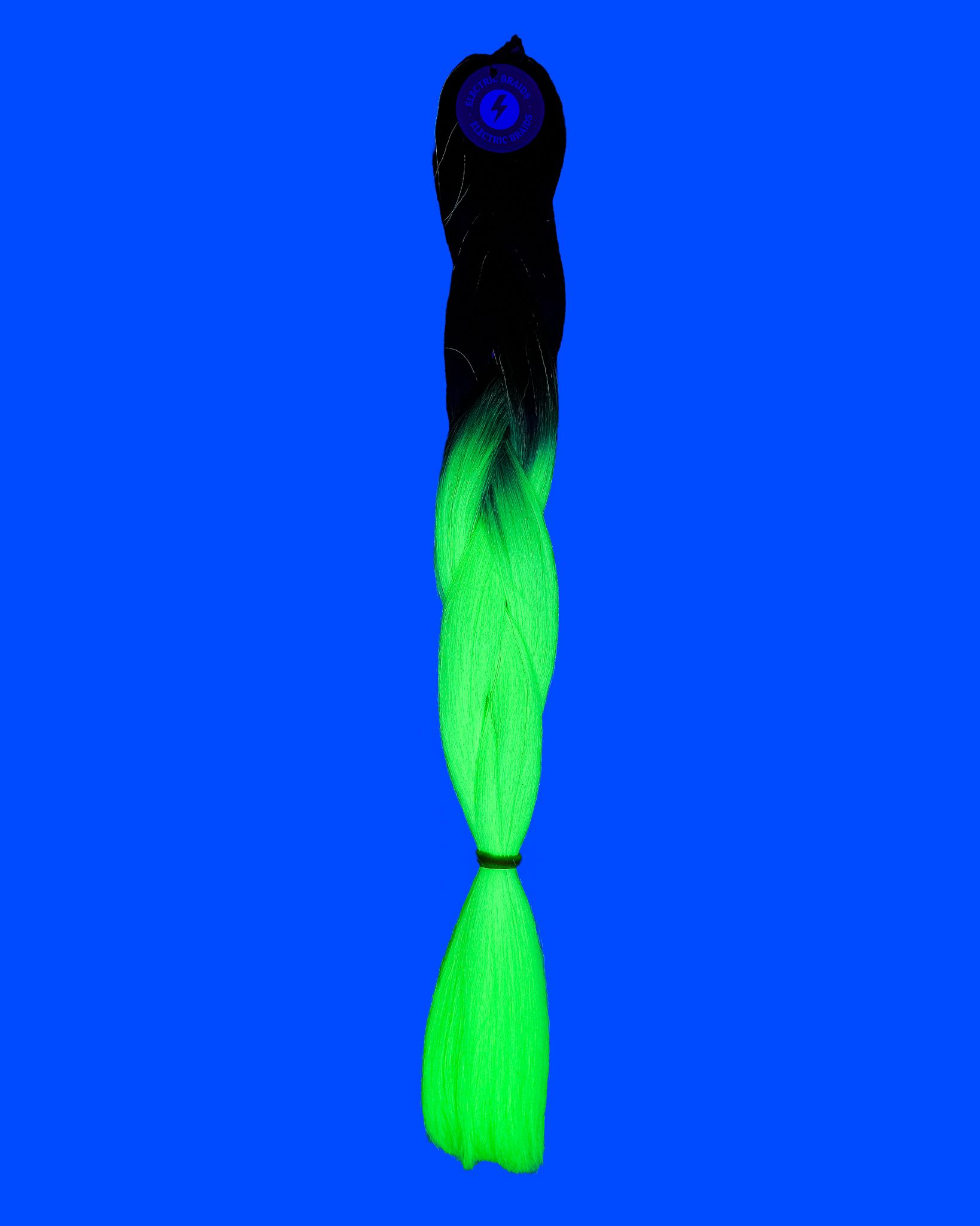 Toxic Green - Ombré UV Green Braiding Hair