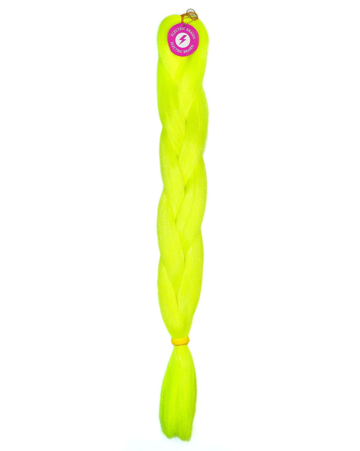 Electric Green - UV Green Braiding Hair