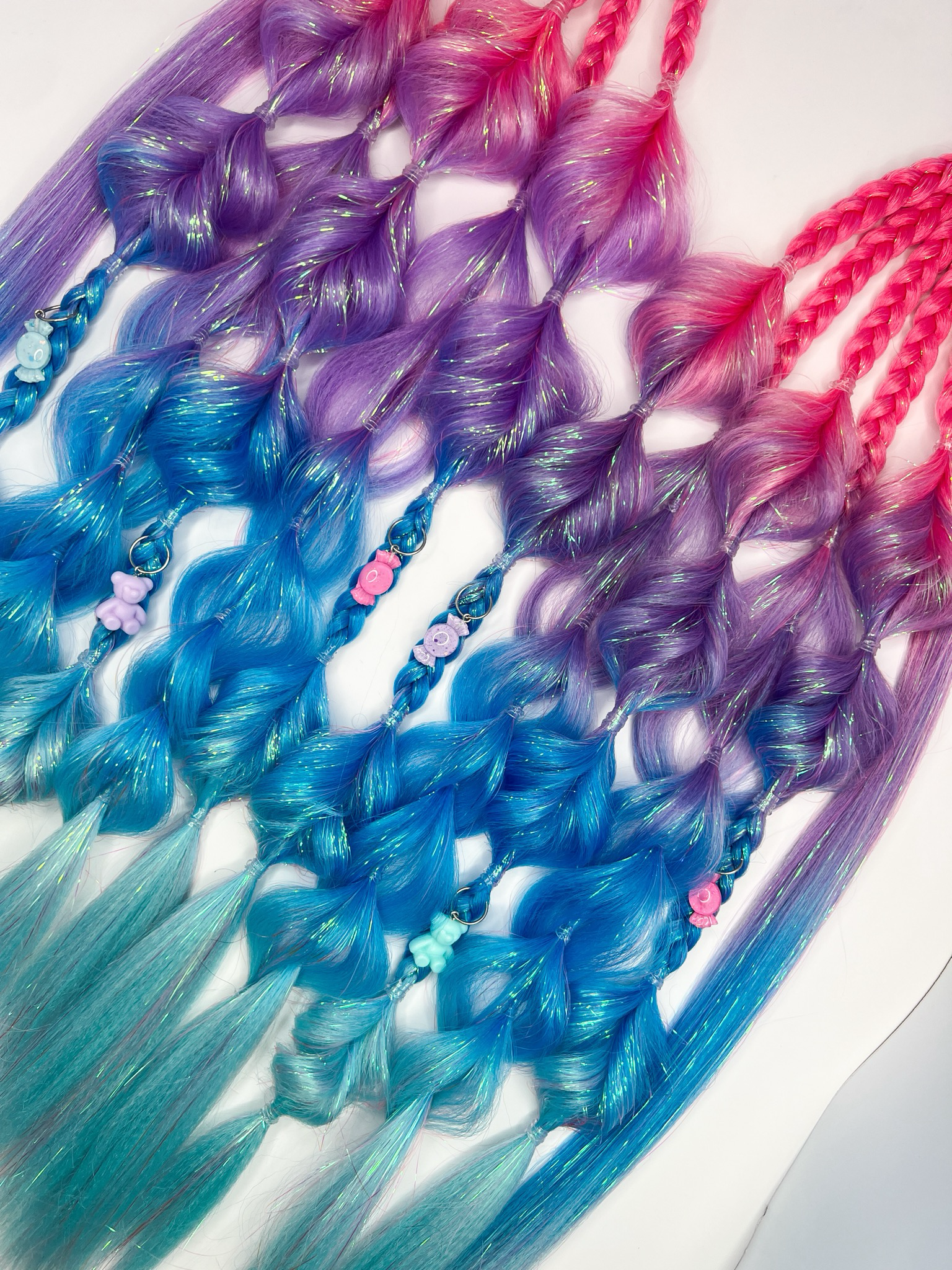 Ombre Tinsel Candy Set