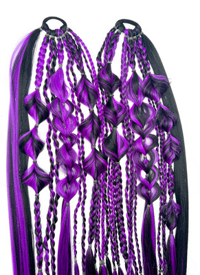 Purple and Black Set