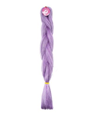 Amethyst - Purple Braiding Hair With Purple Tinsel
