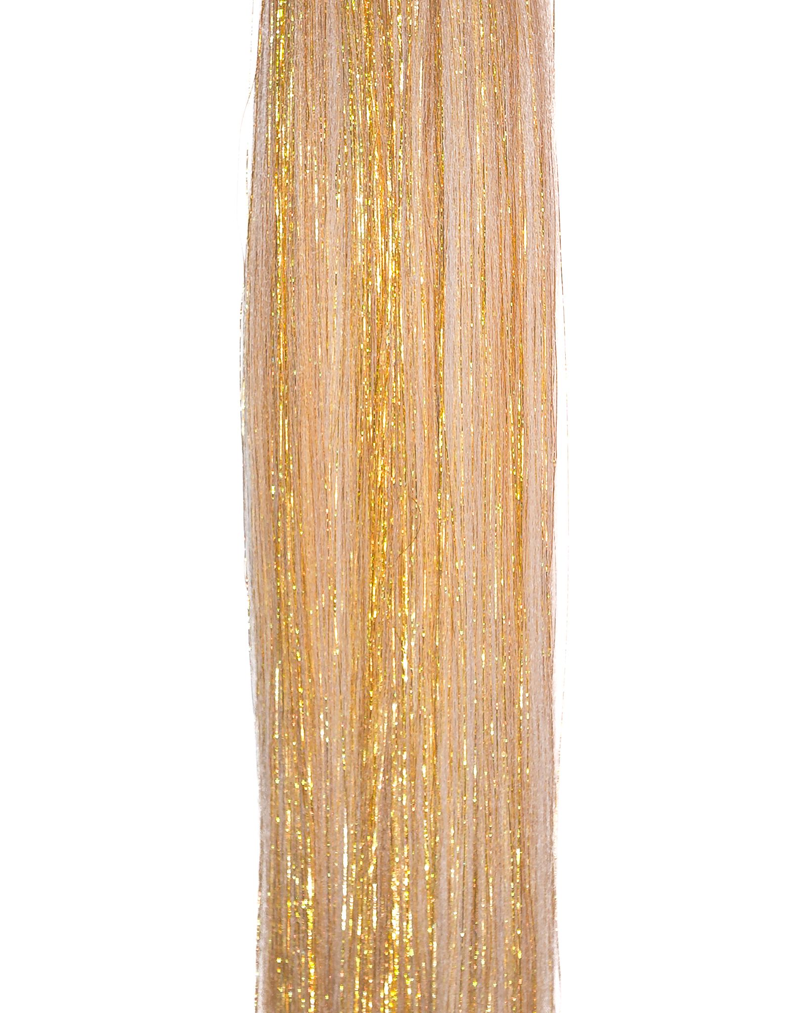 Summer Blonde - Gold Instant Pony With Tinsel