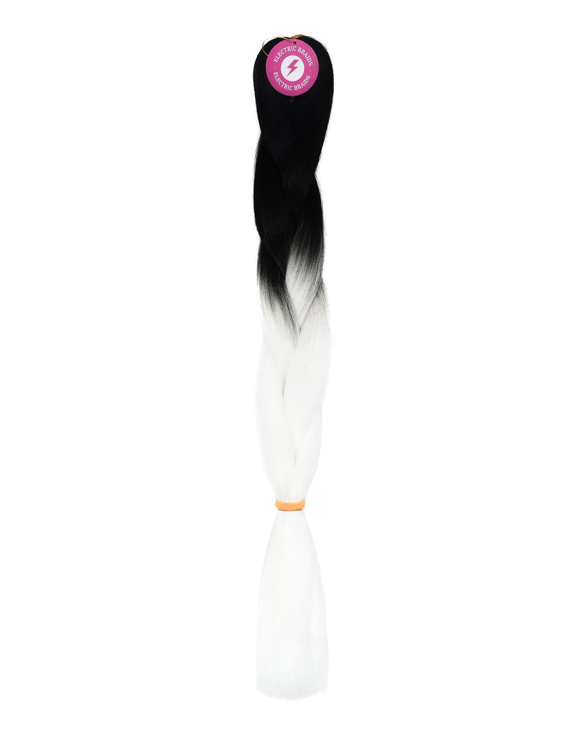 Dark Side - Black to White Ombre Hair