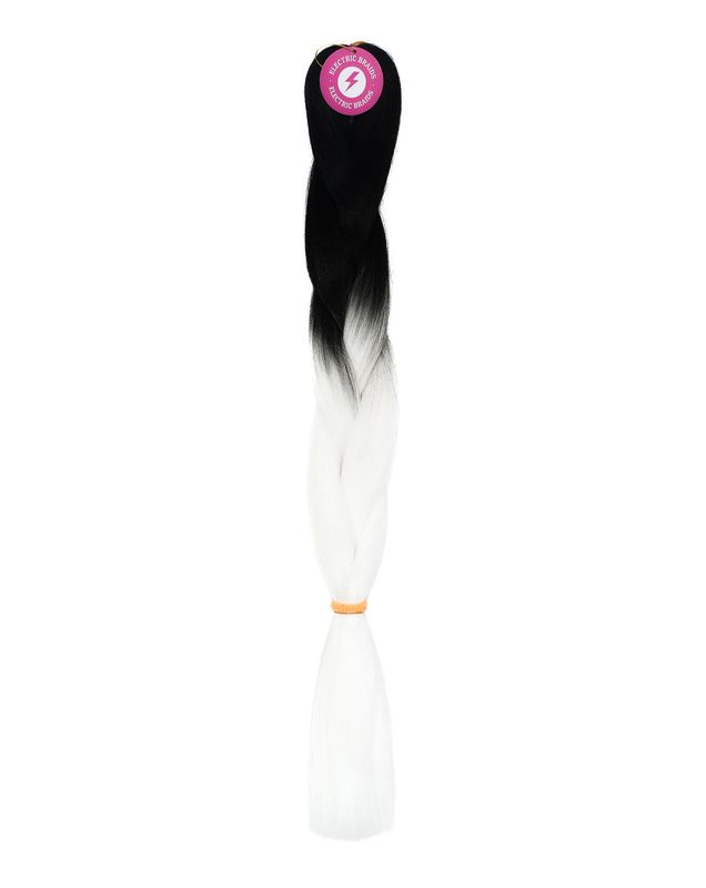 Dark Side - Black to White Ombre Hair Dark Side - Black to White Ombre Hair