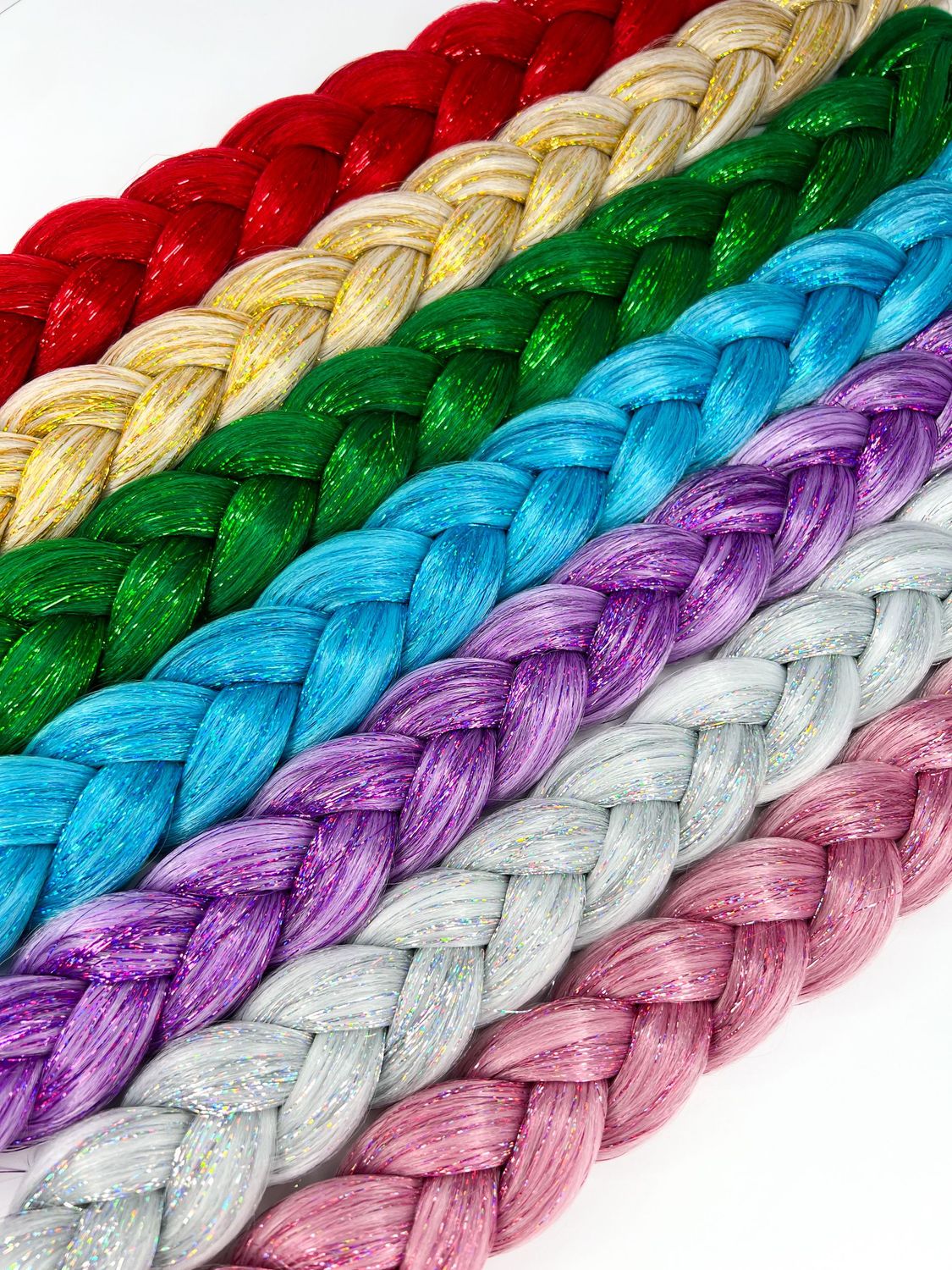 WHOLESALE PACK - Rainbow Tinsel Collection WHOLESALE PACK - Rainbow Tinsel Collection