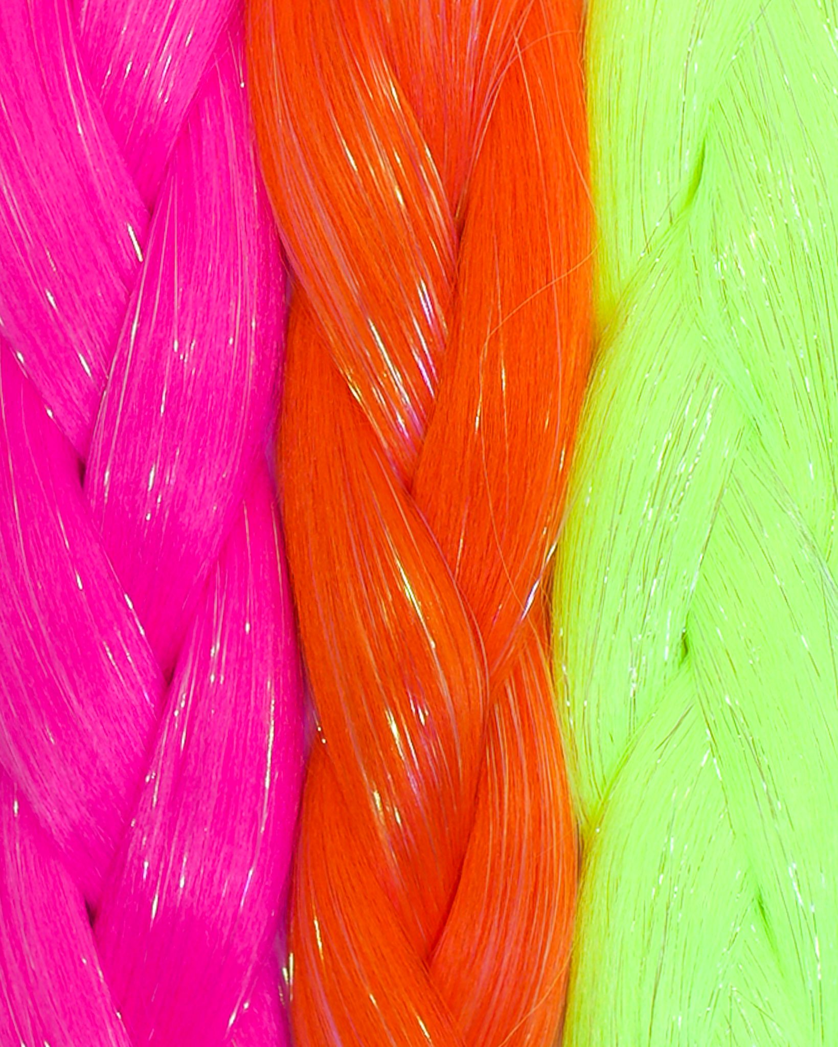 WHOLESALE PACK - UV Reactive Tinsel Collection