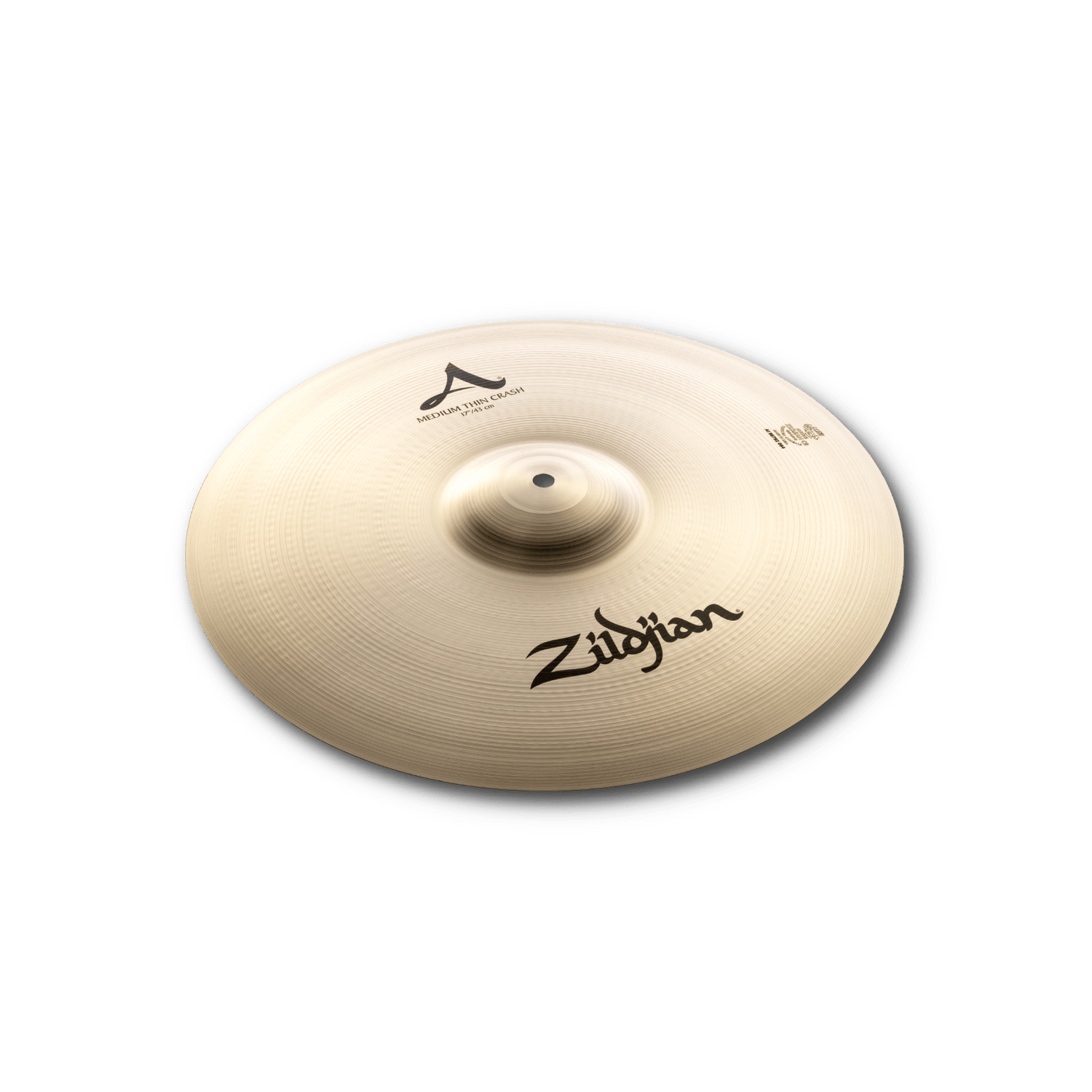 17" A Zildjian Medium Thin Crash