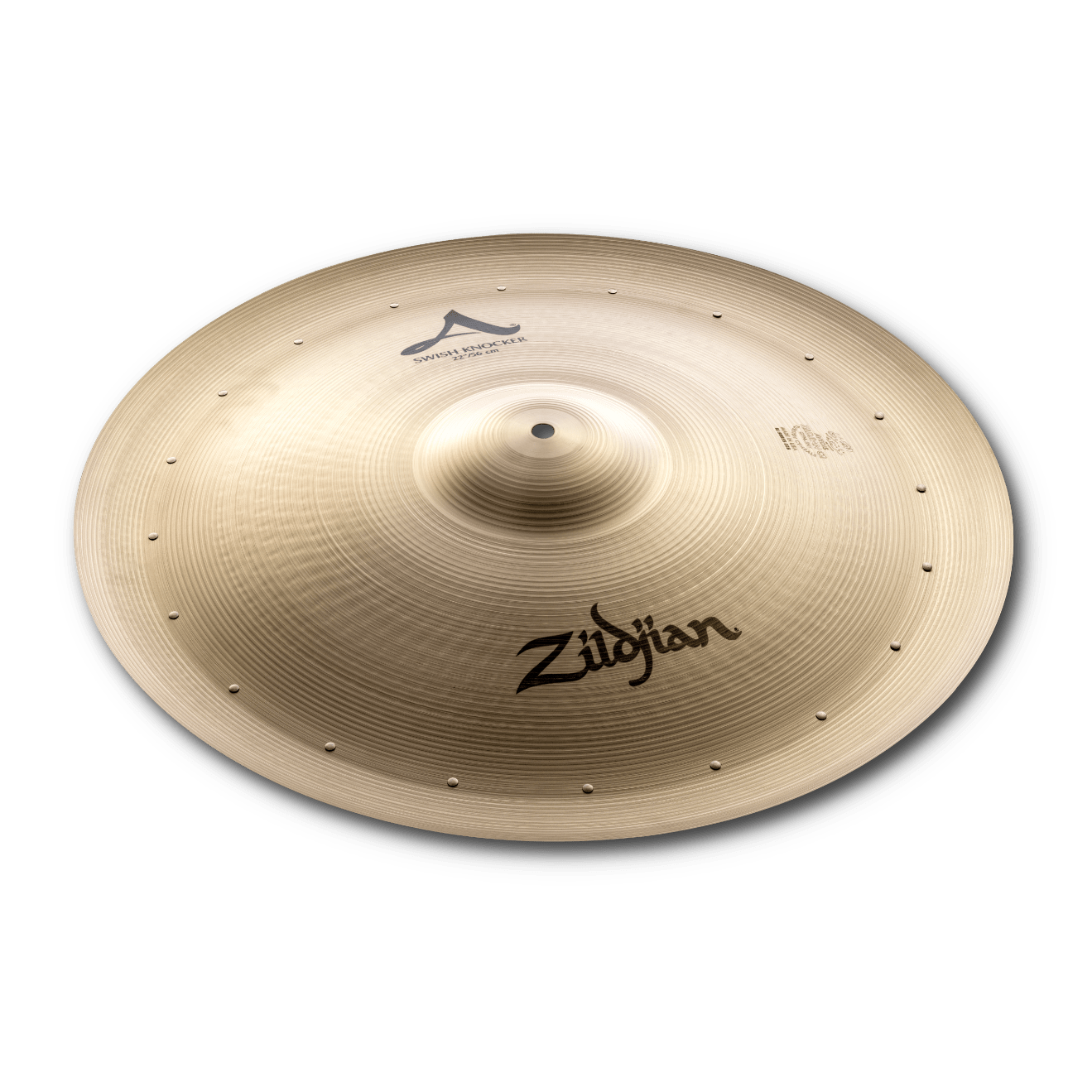 22" A Zildjian Swish Knocker With 20 Rivets