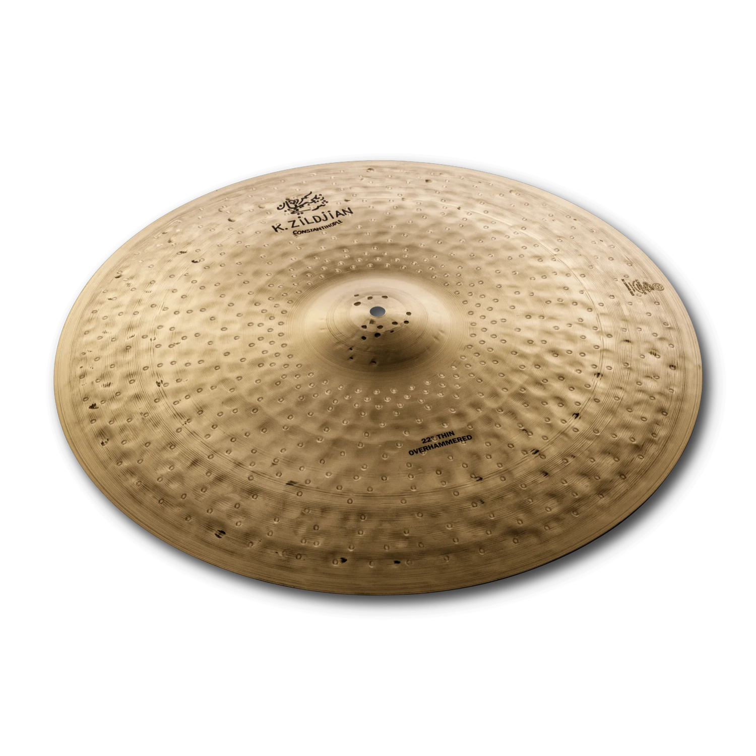 22" K Constantinople Thin Ride Over Hammmered