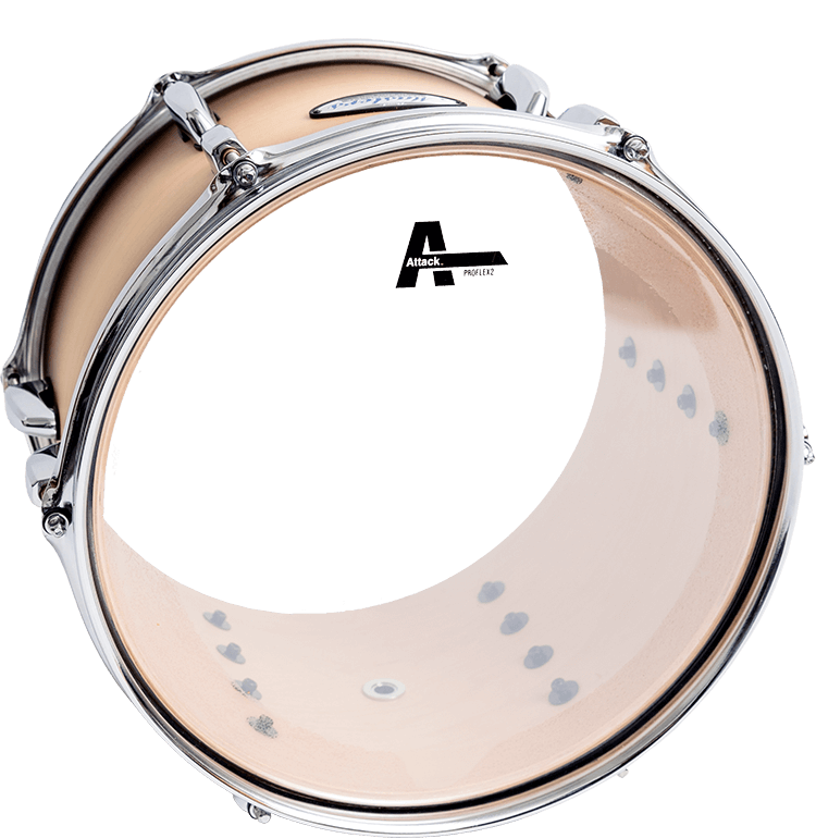 Attack 15" Proflex 2 Clear Drumhead