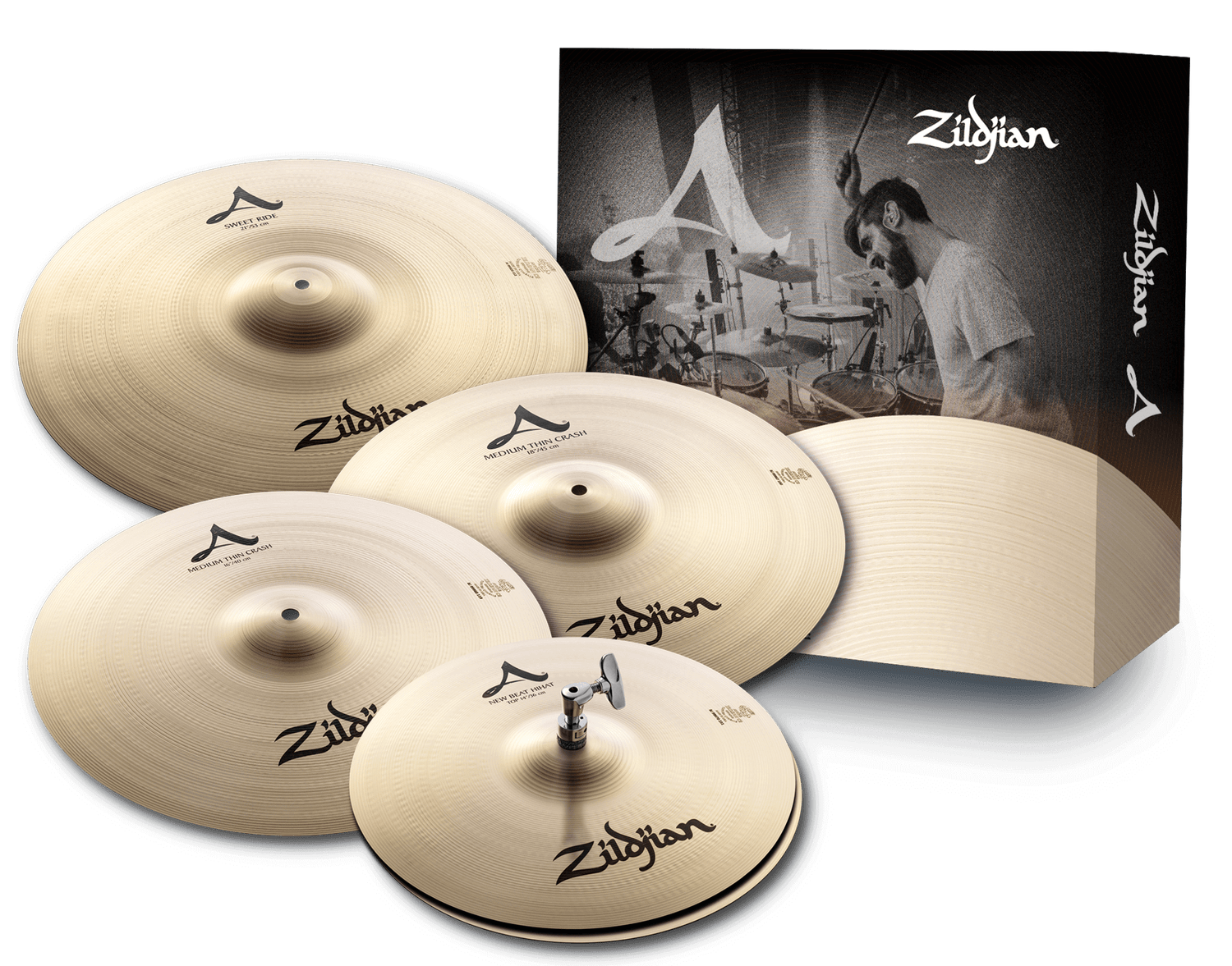 A Zildjian Sweet Ride Cymbal Pack