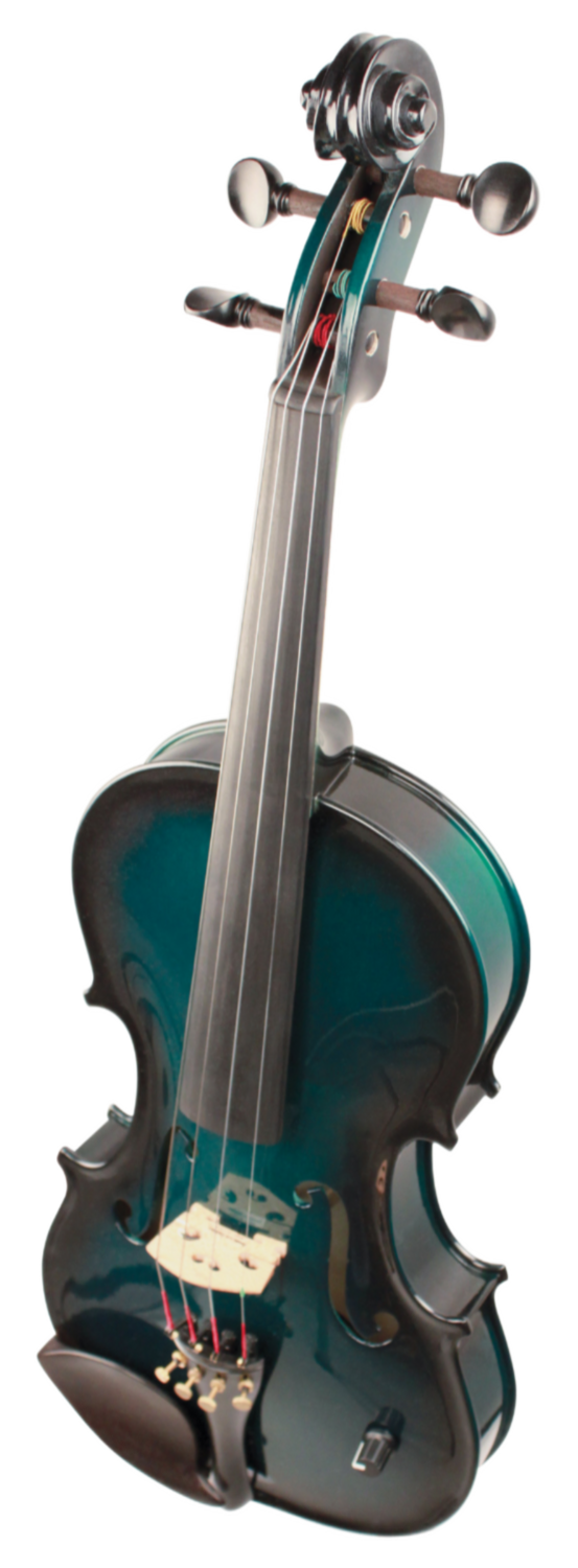 Barcus Berry Bar-aeg Vibrato Ae Series Acoustic-electric Violin. Metallic Green