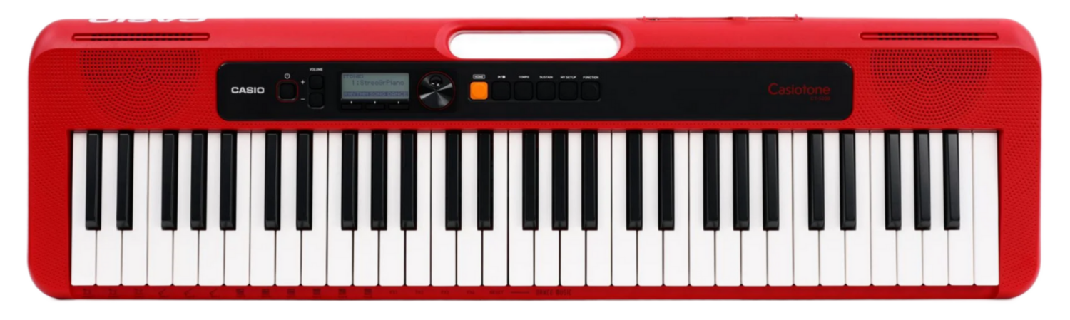 Casio Ct-s200rd Casiotone Portable Keyboard Red