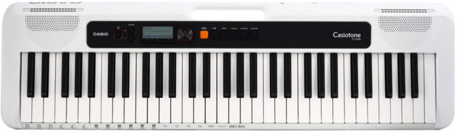 Casio Ct-s200we Casiotone Portable Keyboard White