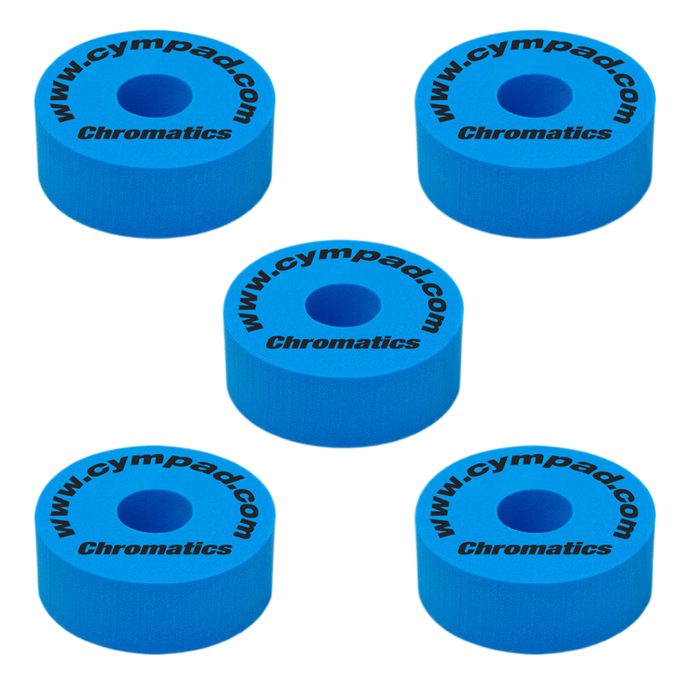 Cympad Cs15/5-b | Chromatics Set Ø 40/15mm Blue (5-pieces)