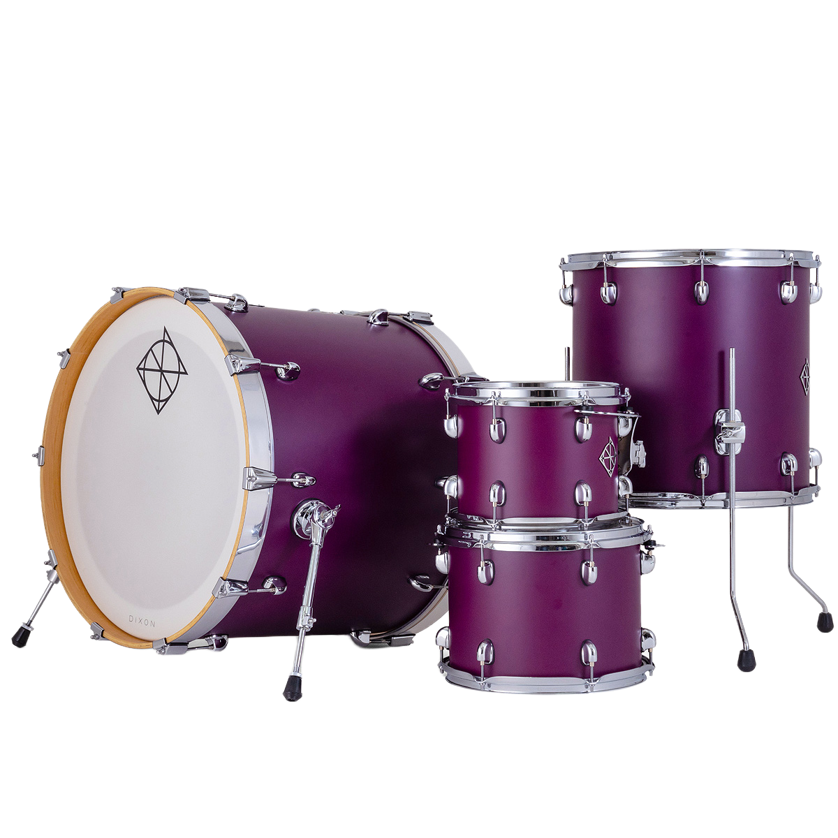 Dixon Drums Cornerstone All Maple Shell 4-piece Shell Pack