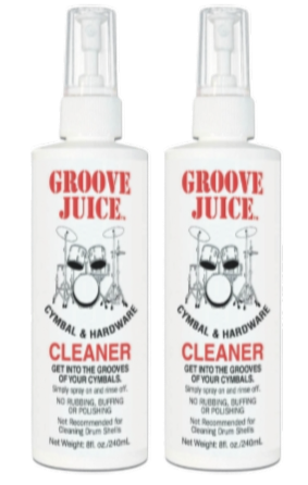 Groove Juice Cymbal Cleaner 2-pack